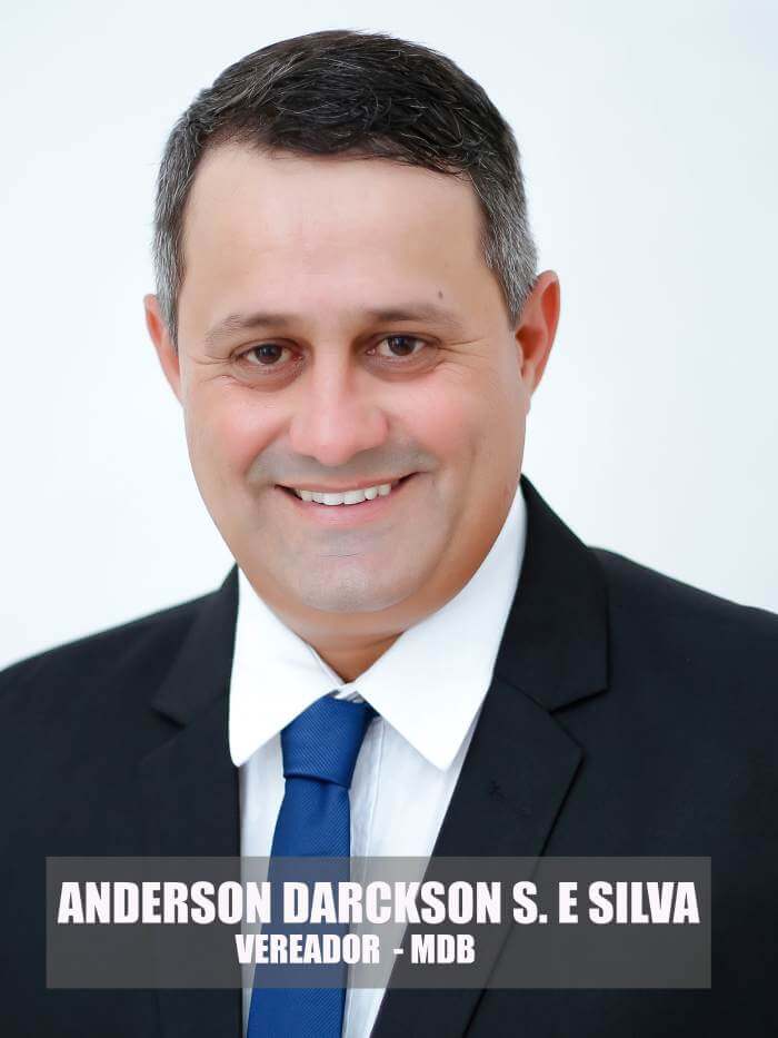 Foto do(a) Vereador(a) ANDERSON DARCKSON SOARES E SILVA